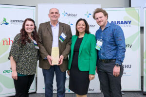 Normandeau Accepts the Community Award at NHBSR’s Sustainability Awards